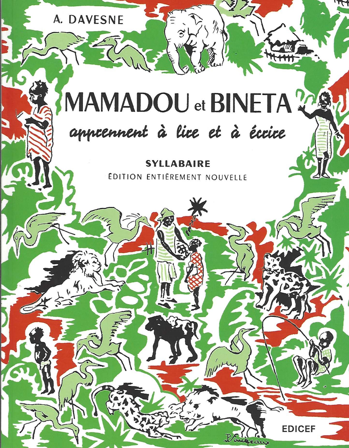 Mamadou et Bineta apprennent à lire et à écrire/syllabaire  Nsanda